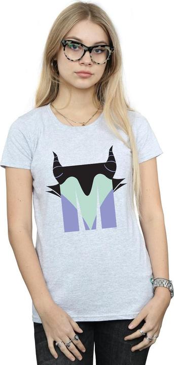 Immagine prodotto Disney Alphabet M Is For Maleficent Maglietta Donna (M)