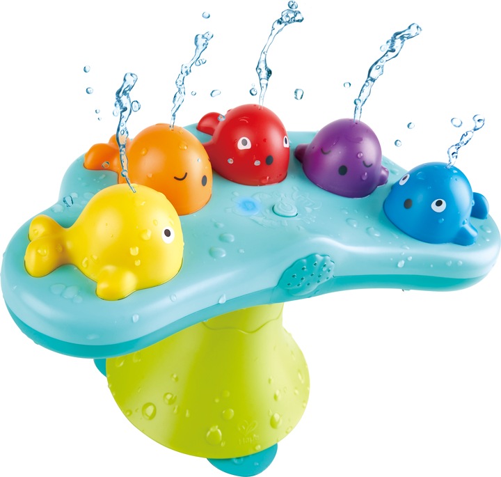 Actual product image Hape Musical whales