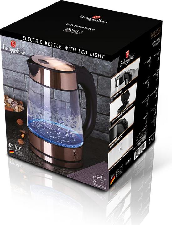 Productafbeelding BerlingerHaus ELEKTRISCHE KETTLE 1.7l BH-9121 ROZE GOUD (1.70 l)