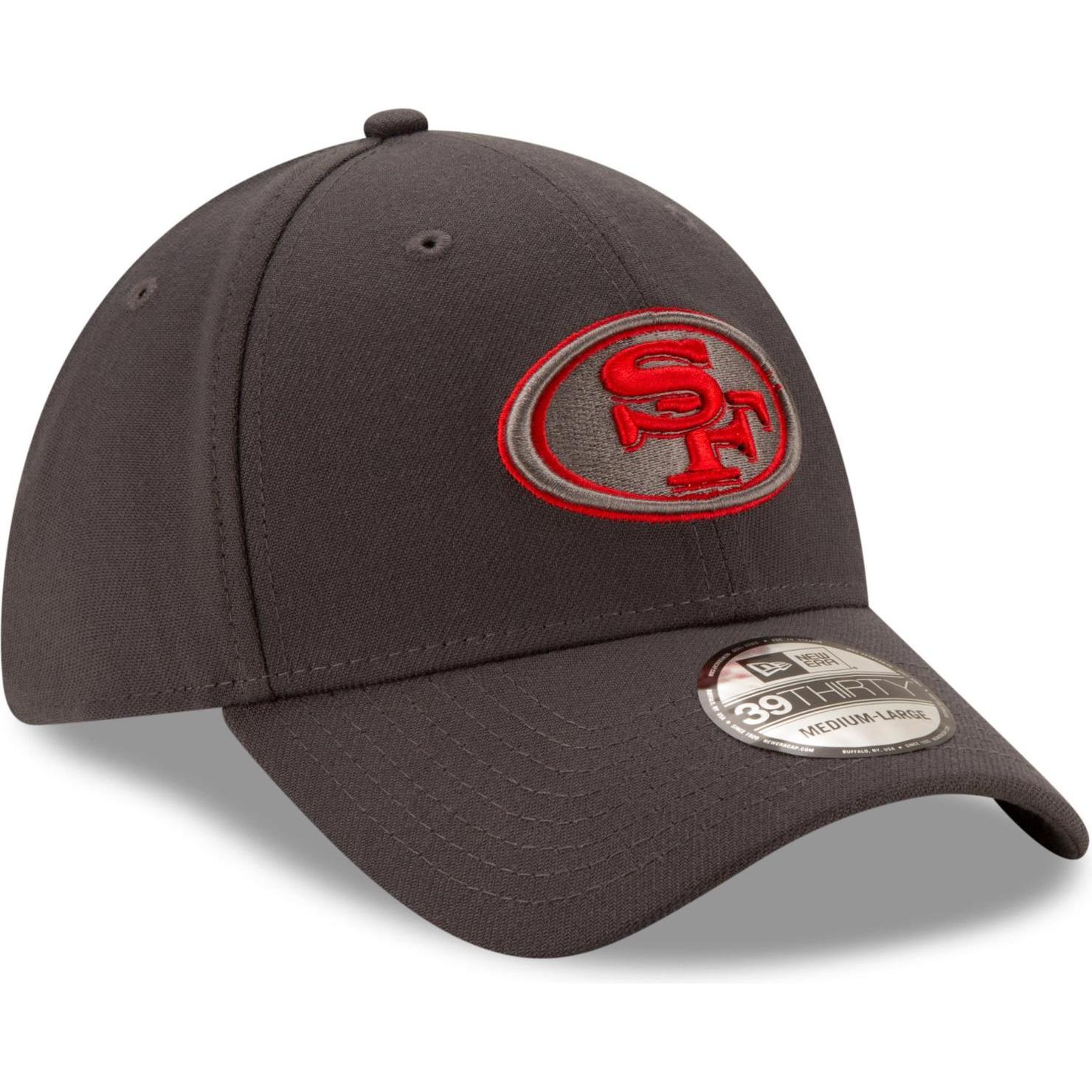 Thumbnail - New Era, Herren, Cap, 39Thirty San Francisco 49Ers, Grau, (M)