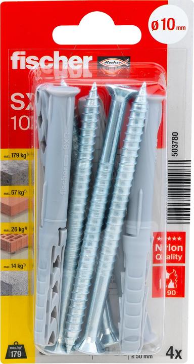 Produktbild Fischer Langschaftdübel SXR 10x100 T K (4 Stk.)