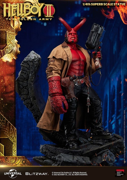 Produktbild Blitzway Hellboy 2 -The Golden Army “Hellboy” 1/4 Statue
