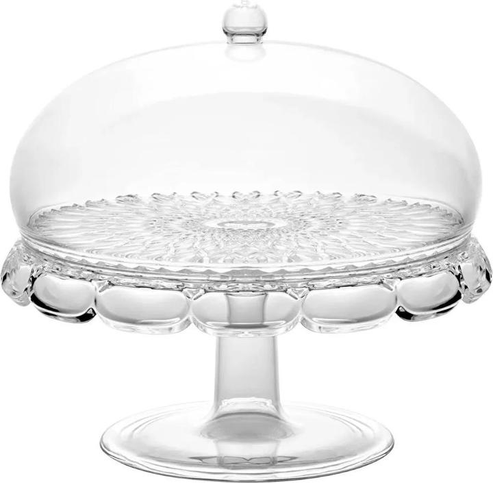 Produktbild Guzzini VANITY Kuchenplatte mit Fuss und Haube Clear