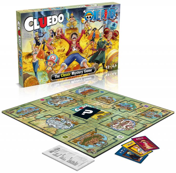 Actual product image Winning Moves WM03398 Επιτραπέζιο Παιχνίδι One Piece Cluedo - Pl 2023 (English)