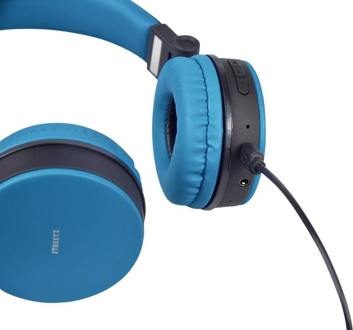 Actual product image Streetz BT200 (No noise cancellation, 22 h, Wireless, Cable)