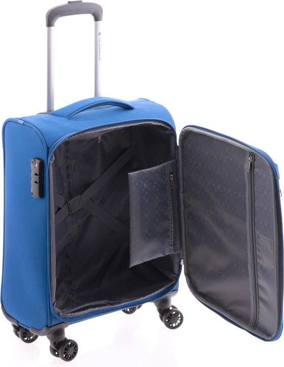 Produktbild Wüsthof 3700 4 Rollen Kabinentrolley 55 cm mit Dehnfalte (36 l, Handgepäck (bis 50l))