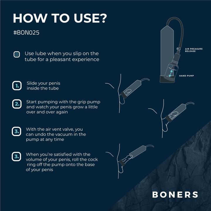 Produktbild Boners Penispumpe