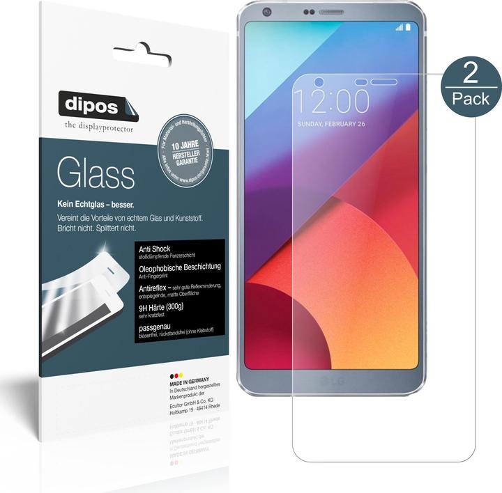 Produktbild Dipos Displayschutz Anti-Shock (1 Stk., LG G6)