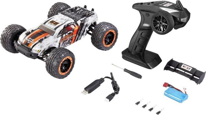 Produktbild Reely JoVage 4x4 V2 Orange/Weiss Brushed 1:16 RC Modellauto Elektro Truggy Allra