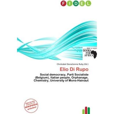 Elio Di Rupo, Fachbücher