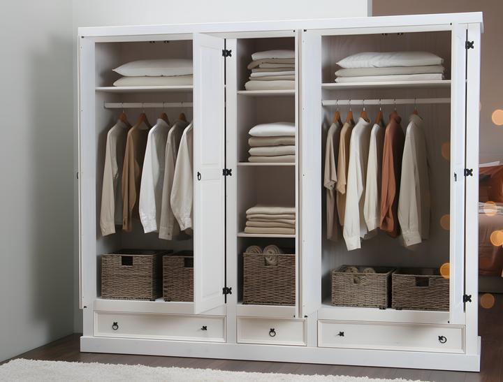 Produktbild Ebuy24 Kleiderschrank New Mexico (244 x 58 x 196 cm)