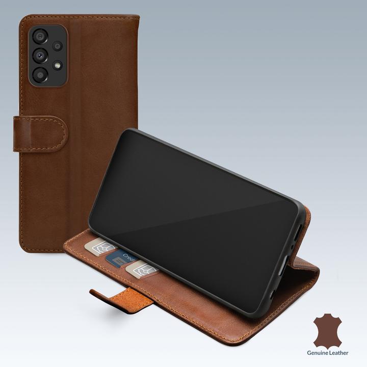 Image du produit Mobilize Portefeuille en cuir (Samsung Galaxy A33 5G)