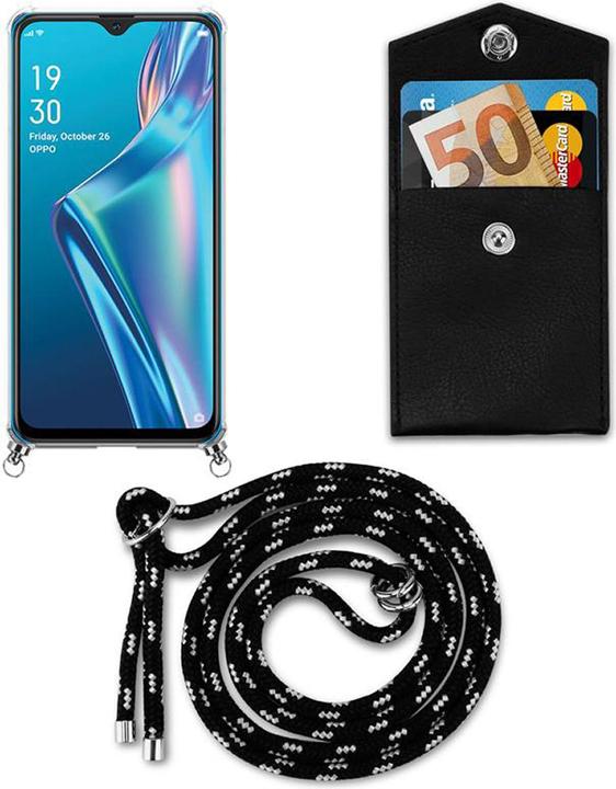 Produktbild Cadorabo TPU Handy Kette SILBER Cover