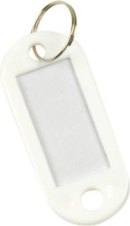 Actual product image Q-Connect Key hangers, box 100 – White