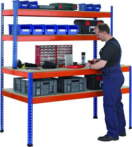Actual product image Schulte Lagertechnik Work table Z1 (153.60 cm, 77.30 cm)