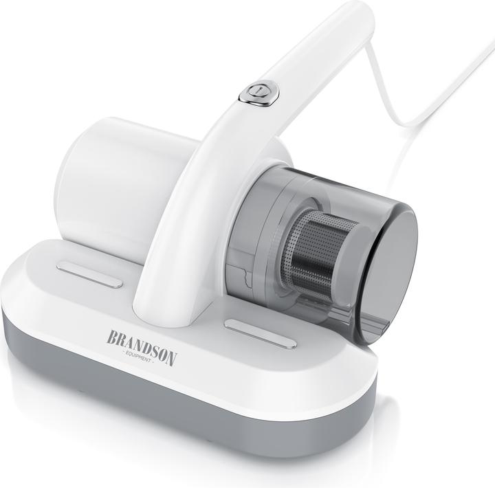 Brandson Milbenstaubsauger, UV-C Licht, 300 W Matratzenreinigungsgerät, beutellos, HEPA-Filter für Allergiker