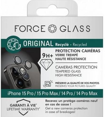 Produktbild Bigben Connected Glas-Folie Rückkamera (1 Stück, Apple iPhone 15 Pro, Apple iPhone 15 Pro Max, Apple iPhone 14 Pro Max)