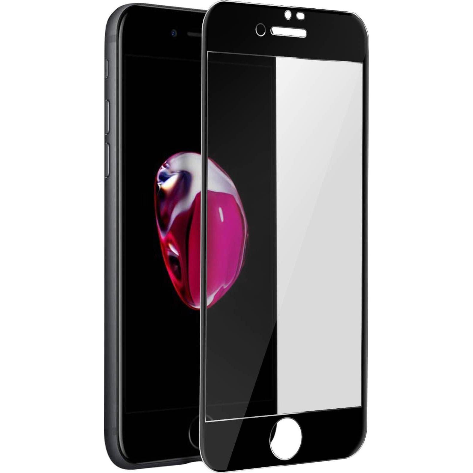 Thumbnail - Avizar Displayschutzfolie, Case friendly Schutz (1 Stück, Apple iPhone 7 Plus), Smartphone Schutzfolie, Schwarz