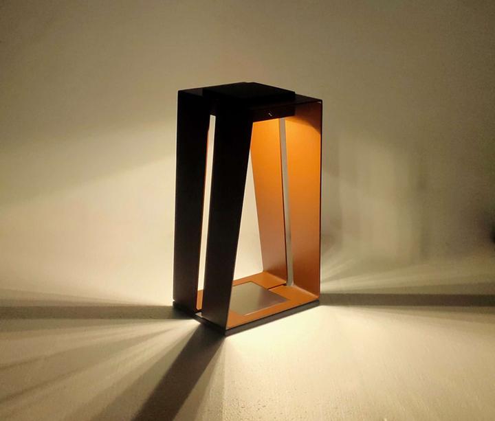 Produktbild Les Jardins Skaal Solarlaterne Alu Small Model 500 lumens (500 lm)