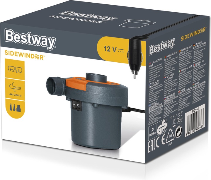 Image du produit Bestway Pompe à air 12 AC/DC