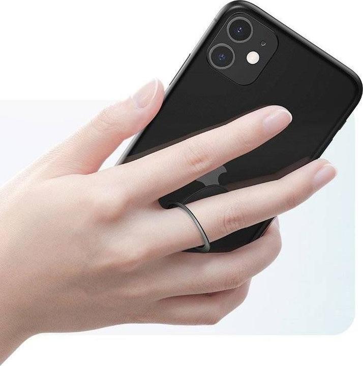 Actual product image Baseus Invisible phone ring holder Rose gold