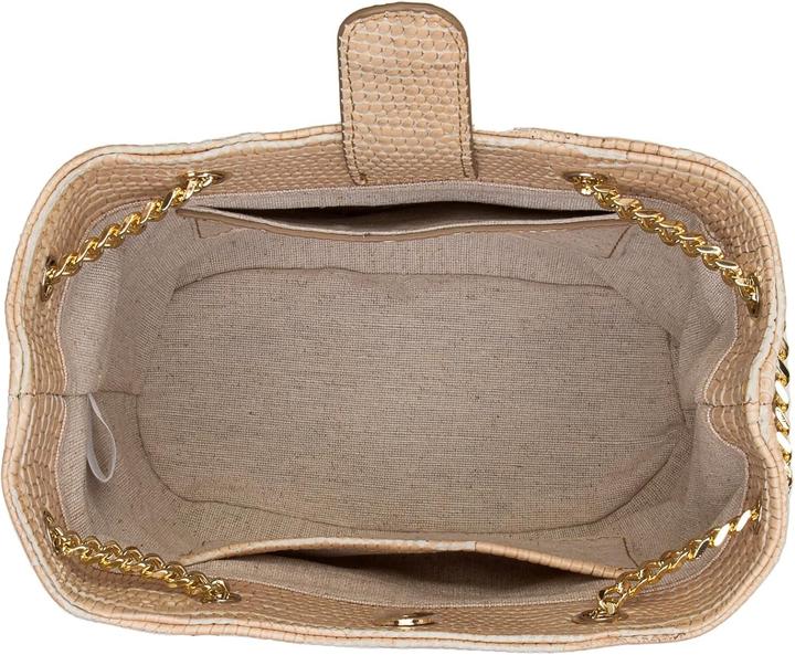 Productafbeelding Kate Moss Ecru Leder Damen Schoudertas Praktisch