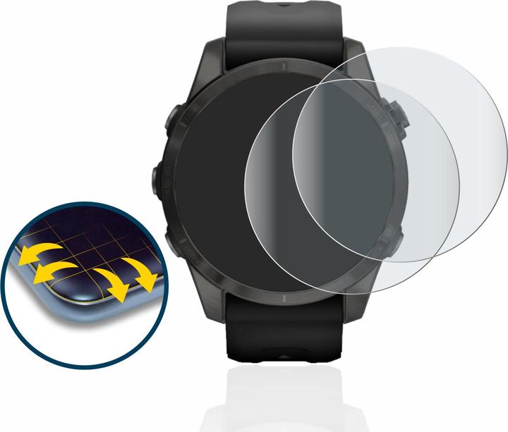 Produktbild BROTECT Full-Cover Displayschutz Matt (Garmin Epix Pro (Gen 2))