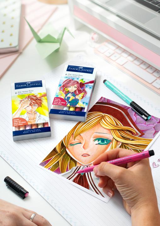 Produktbild Faber-Castell Manga Kaoiro set (Mehrfarbig, 6 x)