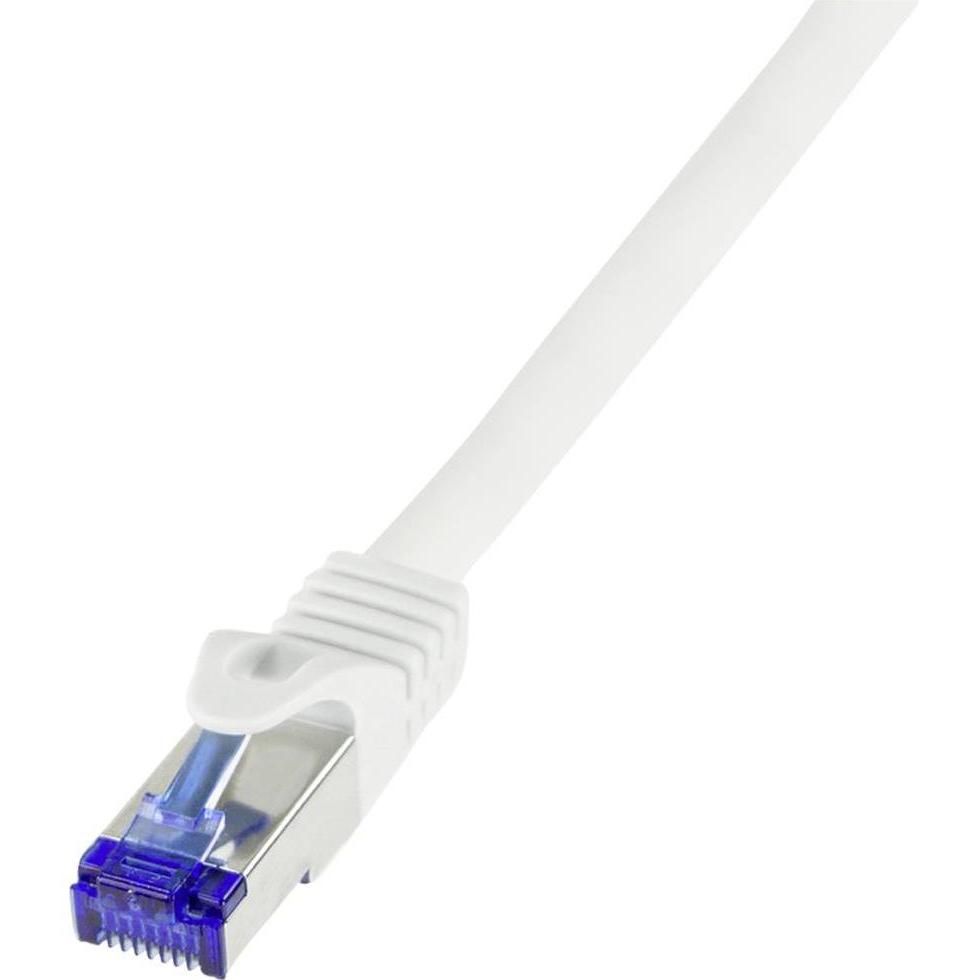 LogiLink Netzwerkkabel (S/FTP, CAT6a, 30 m), Netzwerkkabel