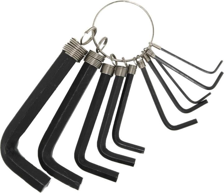 Actual product image Benson Hex key wrench set10 pcs ring