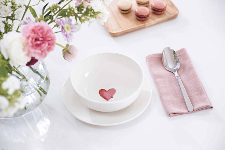 Produktbild Villeroy & Boch With Love Frühstücksset Sending Love (3 Stück)