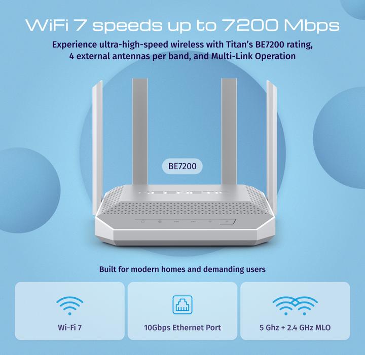 Actual product image Keenetic Routeur WiFi - Titan KN-1812-01-EU