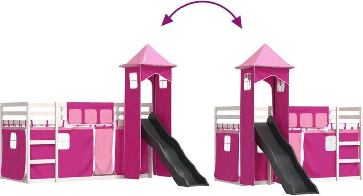 Produktbild vidaXL Etagenbett (90 x 190 cm)