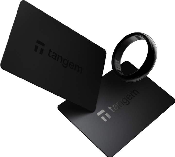 Actual product image Tangem Ring (Litecoin, Zcash, Bitcoin, Vertcoin, Neo, Cardano, Ether, Ubiq, Others, Ethereum Classic, Ripple, Bitcoin cash, Stellar, Komodo)