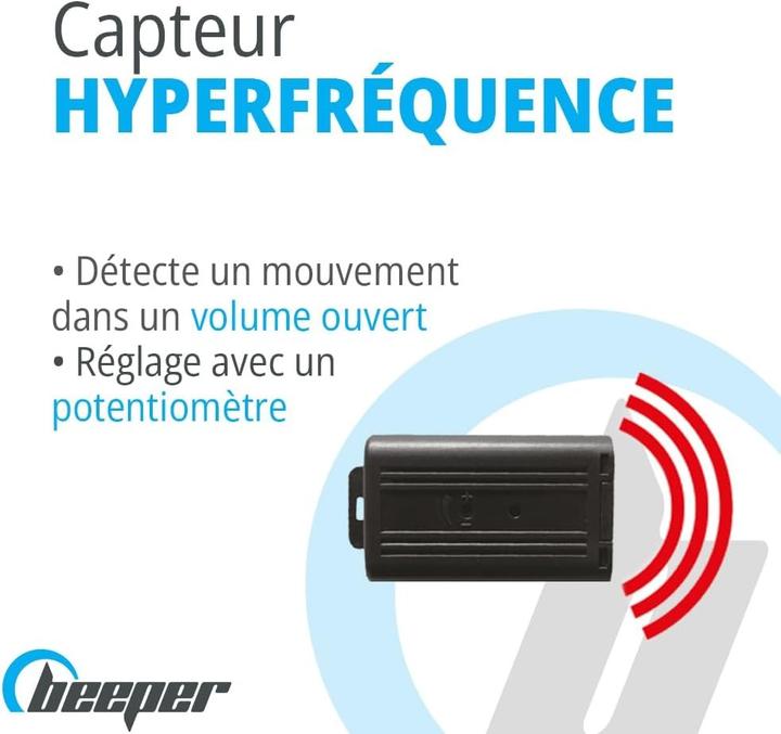 Produktbild Beeper XR5CAB Universal Convertible Alarm