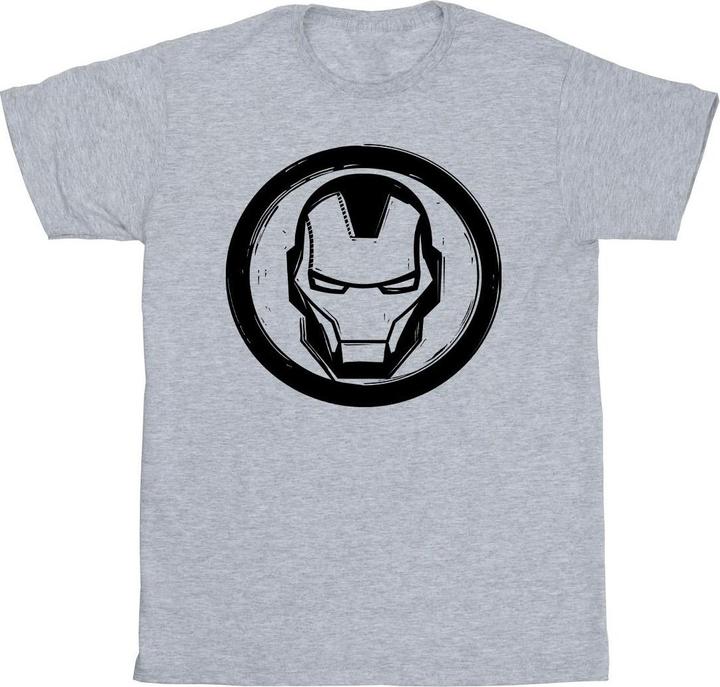 Iron Man Chest Logo TShirt (5XL)
