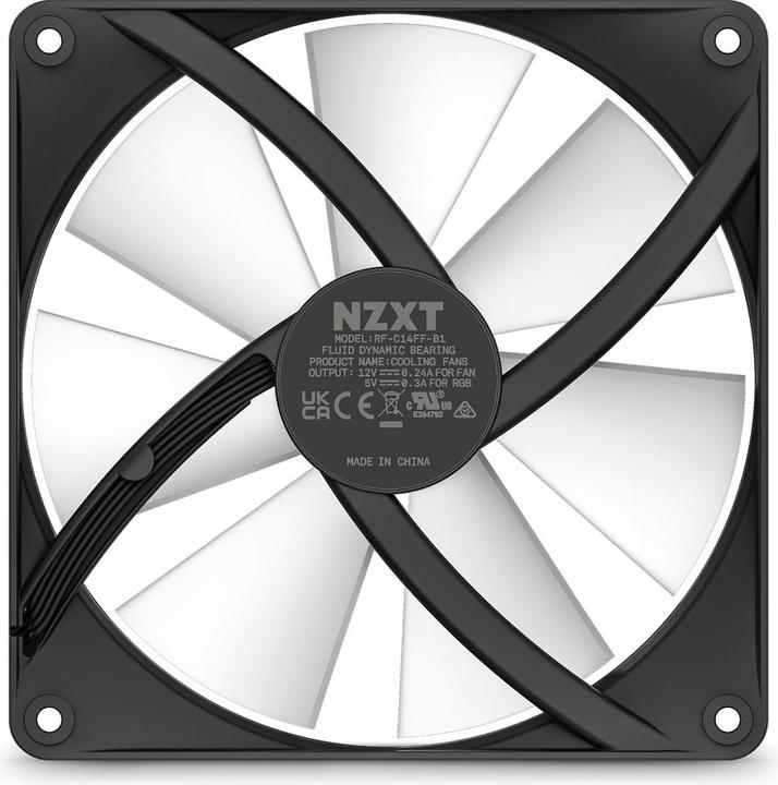 Actual product image NZXT F140 RGB CORE (140 mm, 1 x)
