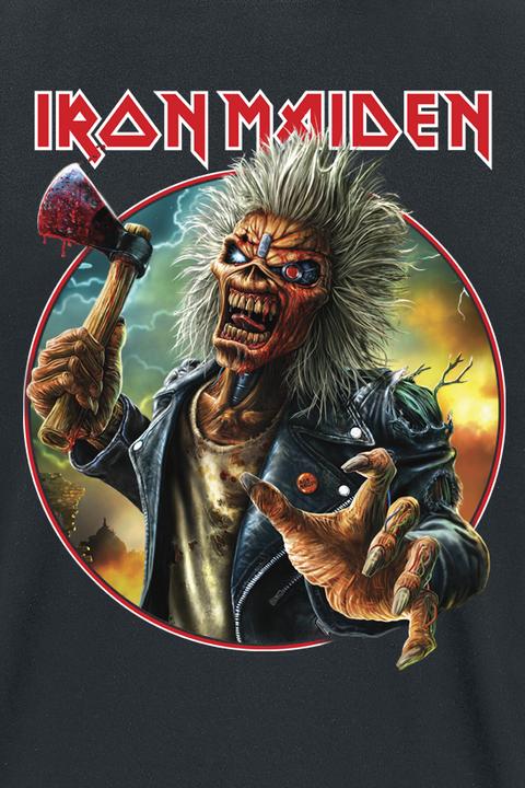 Produktbild Iron Maiden Axe Eddie Circle (S)