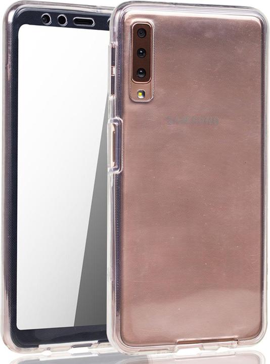 Produktbild König Design Handyhülle für Samsung Galaxy A7 (2018) Schutzcase Backcover Bumper Transparent (Samsung Galaxy A7 (2018))