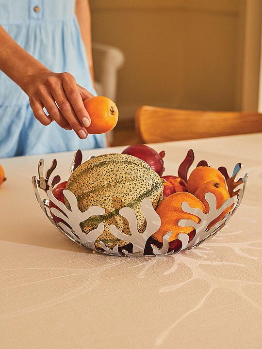 Produktbild Alessi Obstschale silberfarben