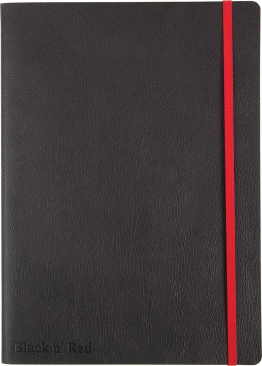 Oxford Black n'Red Business Journal (B5, Liniert, Weicher Einband)