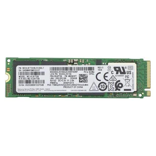 Lenovo SSD 1TB M.2 2280 OPAL 2.0 (1024 GB, M.2 2280), SSD