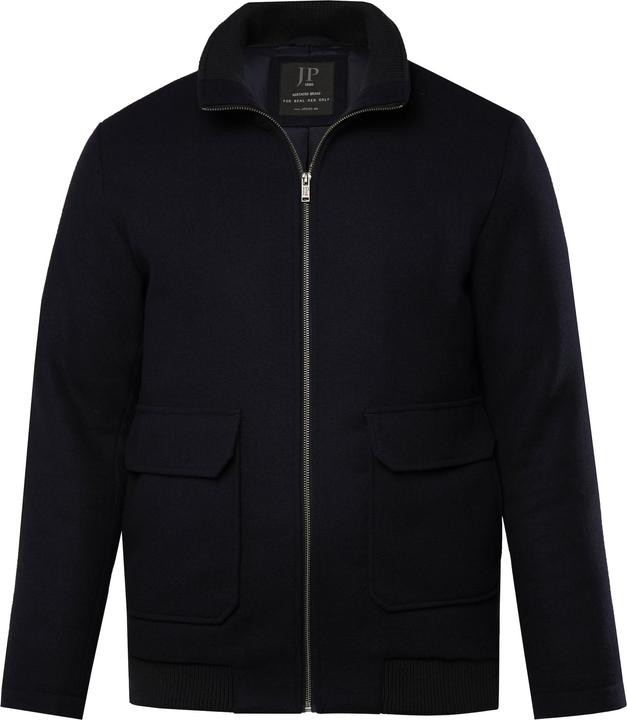 Actual product image JP1880 JP 1880 Bomberjacke, Wolle, Collegekragen, bis 7 XL (6XL)