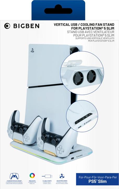 Immagine prodotto Nacon Gaming Ladestation mit Lüfter (PS5)