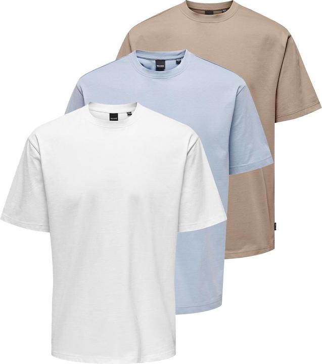 Immagine prodotto Only & Sons 3er Pack Onsfred T-Shirt (S)