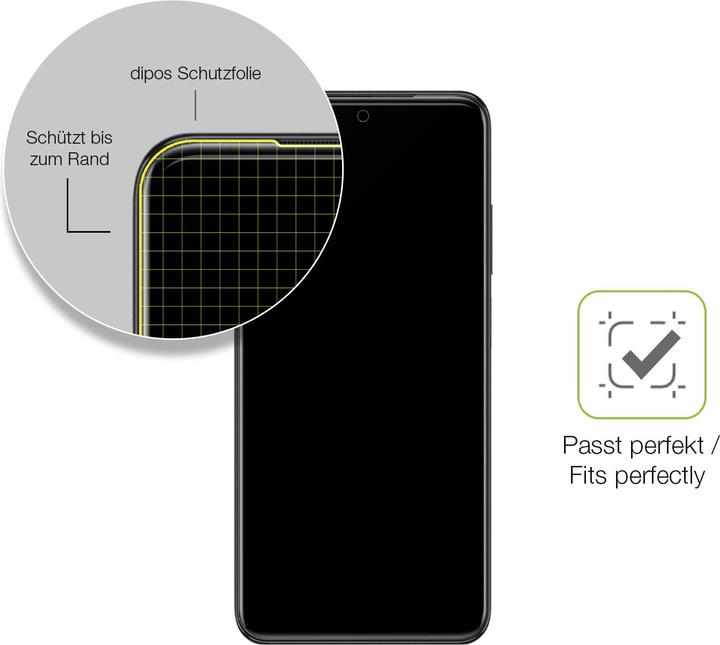 Immagine prodotto Dipos Full-Cover Pellicola Protettiva opaco (1 pz., Xiaomi Poco M5s)