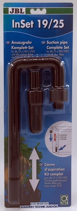 JBL Aquaristik und Terraristik Set completo di tubi di aspirazione InSet 19/25 (Filtri esterni, Acqua dolce, Acqua salata)