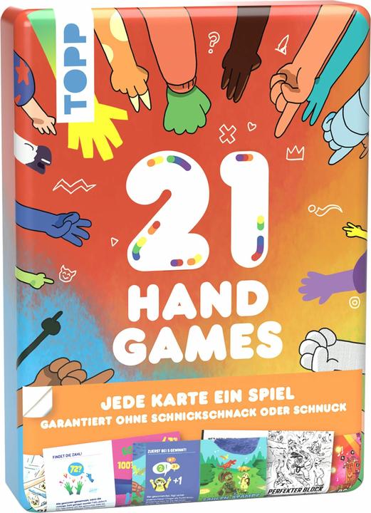 Image du produit Coup de pouce, coup de pouce, pack de jeux! 21 jeux rien que pour les mains (Allemand, 2 - 10 Joueur)