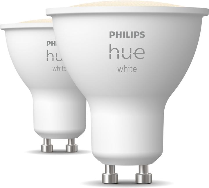 Productafbeelding Philips Hue 4,2W GU10 2P (GU10, 4.20 W, 400 lm, 2 x, E)