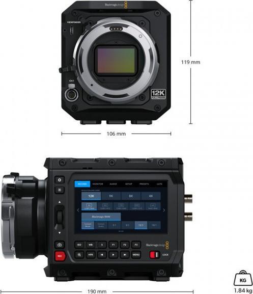 Productafbeelding Blackmagic PYXIS 12K (PL-vatting) (98.70 Mpx, 40p)